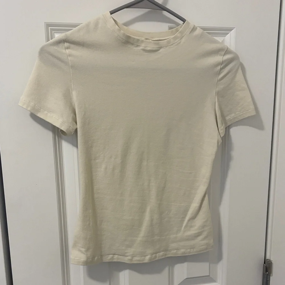 SKIMS Stretch Cotton Jersey T-Shirt - Picture 1 of 3